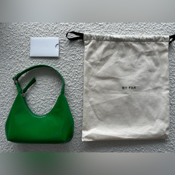 BY FAR green baby amber bag - Picture 2 of 4